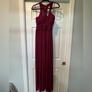 Long Red Dress